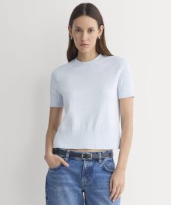 Short-Sleeve Crew in Everyday Cotton | Skywriting