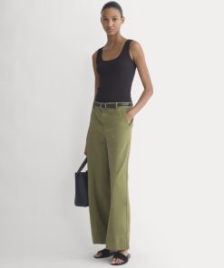 Seamed Wide-Leg Pant | Mayfly