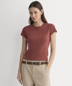 RetroSoft Cotton Crew | Henna Red